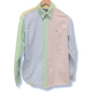 Ralph Lauren Pastel Button Down Shirt.